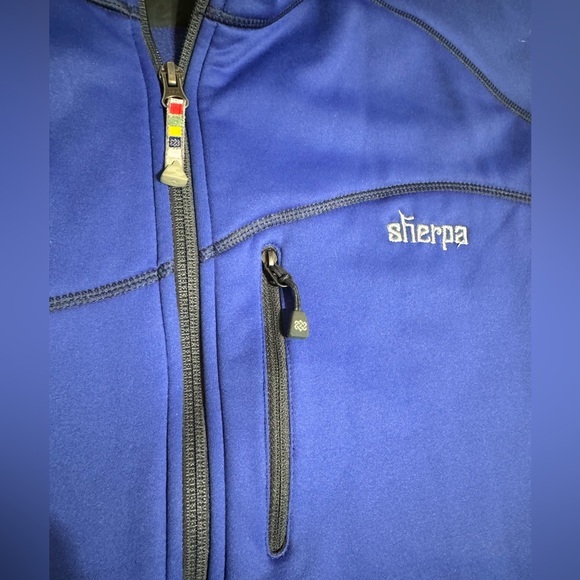 SHERPA ADVENTURE GEAR Men's Jacket in Blue Black Size XL - Picture 4 of 7